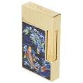 S.T. Dupont Line 2 Lighter, Yellow Gold Koi