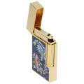 S.T. Dupont Line 2 Lighter, Yellow Gold Koi
