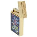 S.T. Dupont Line 2 Lighter, Yellow Gold Koi