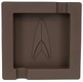 Lotus Armstrong Square Silicone 2-Cigar Ashtray