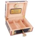 Elie Bleu Flor de Alba Sycamore 75-Cigar Humidor