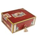 Elie Bleu Flor de Alba Sycamore 75-Cigar Humidor