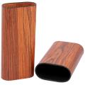 Visol Timber 3-Cigar Cherry Wood Case