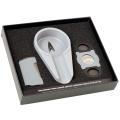 Lotus Chroma Double Torch Lighter, Marathon Cutter and Ashtray Gift Set
