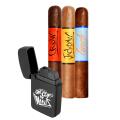 Blackbird Robusto 3-Cigar Sampler with Lighter Promo