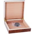 Humidor Supreme 20-Cigar Traveler Humidor, Burl