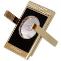 S.T. Dupont Cigar Cutter Stand, Black & Gold