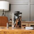 Klaro Cylindor Glass Humidor with Wood Lid