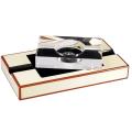 Diamond Crown St. James Wood and Crystal Ashtray