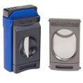 Vector Switch Double Torch lighter with Cutter Combo