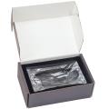 Vector Art Deco Glass 2-Cigar Ashtray ASHT/G22R
