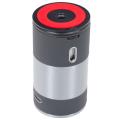 Lotus Anchor Desktop Lighter, Chrome & Grey