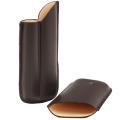 Lotus 62 Ring Gauge Brown Leather Cigar Case LCC62-BRL