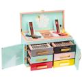 Room 101 Anniversary 138-Cigars Humidor, Teal