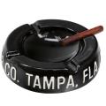 J.C. Newman Vintage 4-Cigar Ashtray, Black