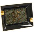 S.T. Dupont 2-Cigar Porcelain Ashtray Fuente Opus X Collection