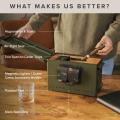 Klaro Smoke Can - 50 Cal Humidor Green