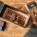 Klaro Smoke Can - 50 Cal Humidor Black