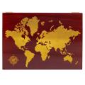 Humidor Supreme Golden World 100-Count Humidor
