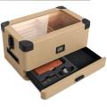 Klaro Military Glass Top Humidor