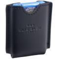 Elie Bleu Black Leather C-4 Cutter Case