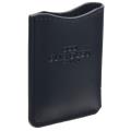 Elie Bleu Black Leather J-12 Lighter Case