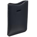 Elie Bleu Black Leather J-12 Lighter Case