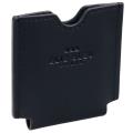 Elie Bleu Black Leather C-5 V-Cutter Case