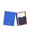 Elie Bleu Black Leather C-5 V-Cutter Case