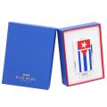 Elie Bleu Cuban Flag J-12 Jet Lighter