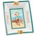 El Septimo Emperor Napoleon Porcelain Ashtray