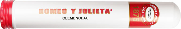 Romeo y Julieta 1875 Clemenceaus en Tubos 6 * 50