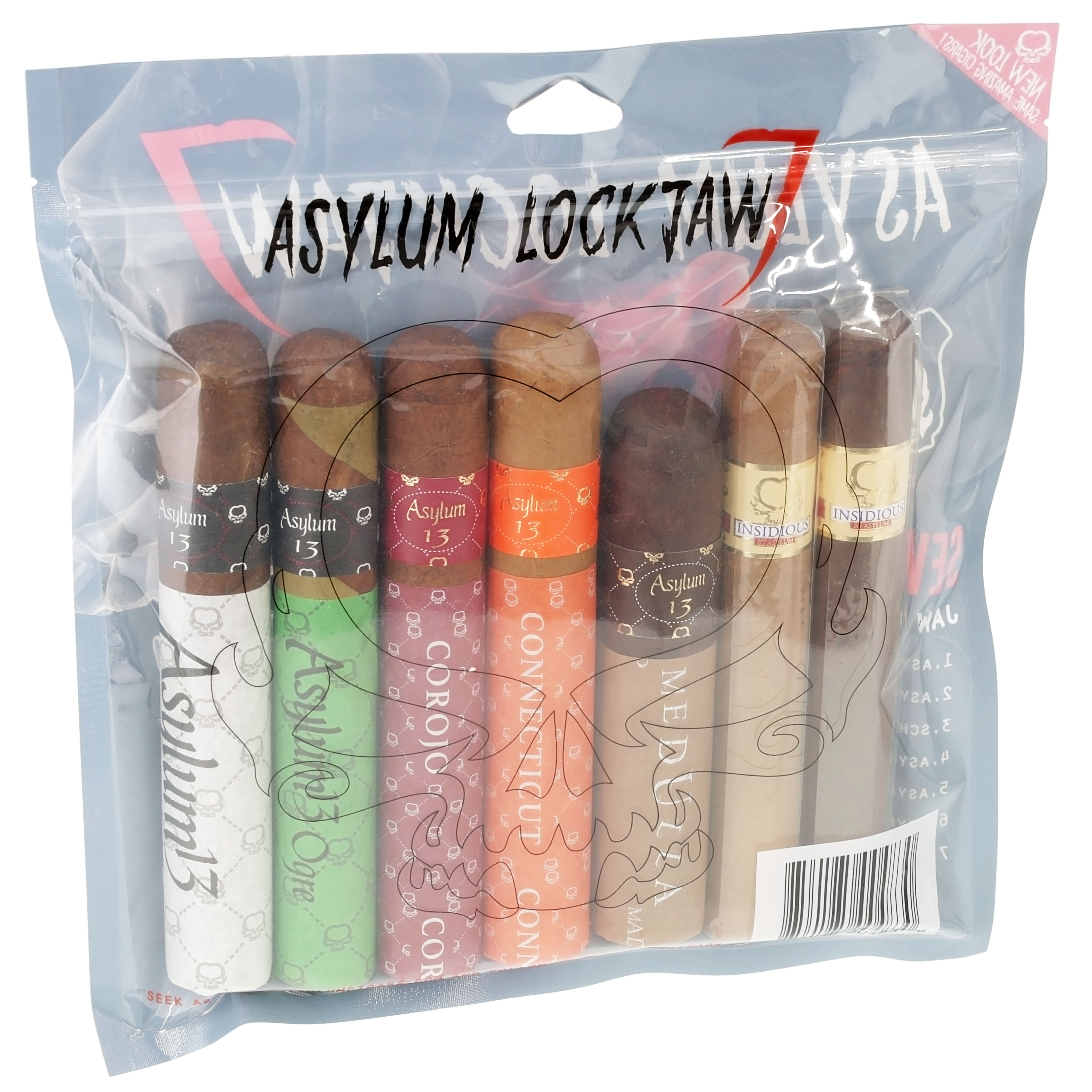 Asylum 13 LockJaw, 7-Cigar Sampler
