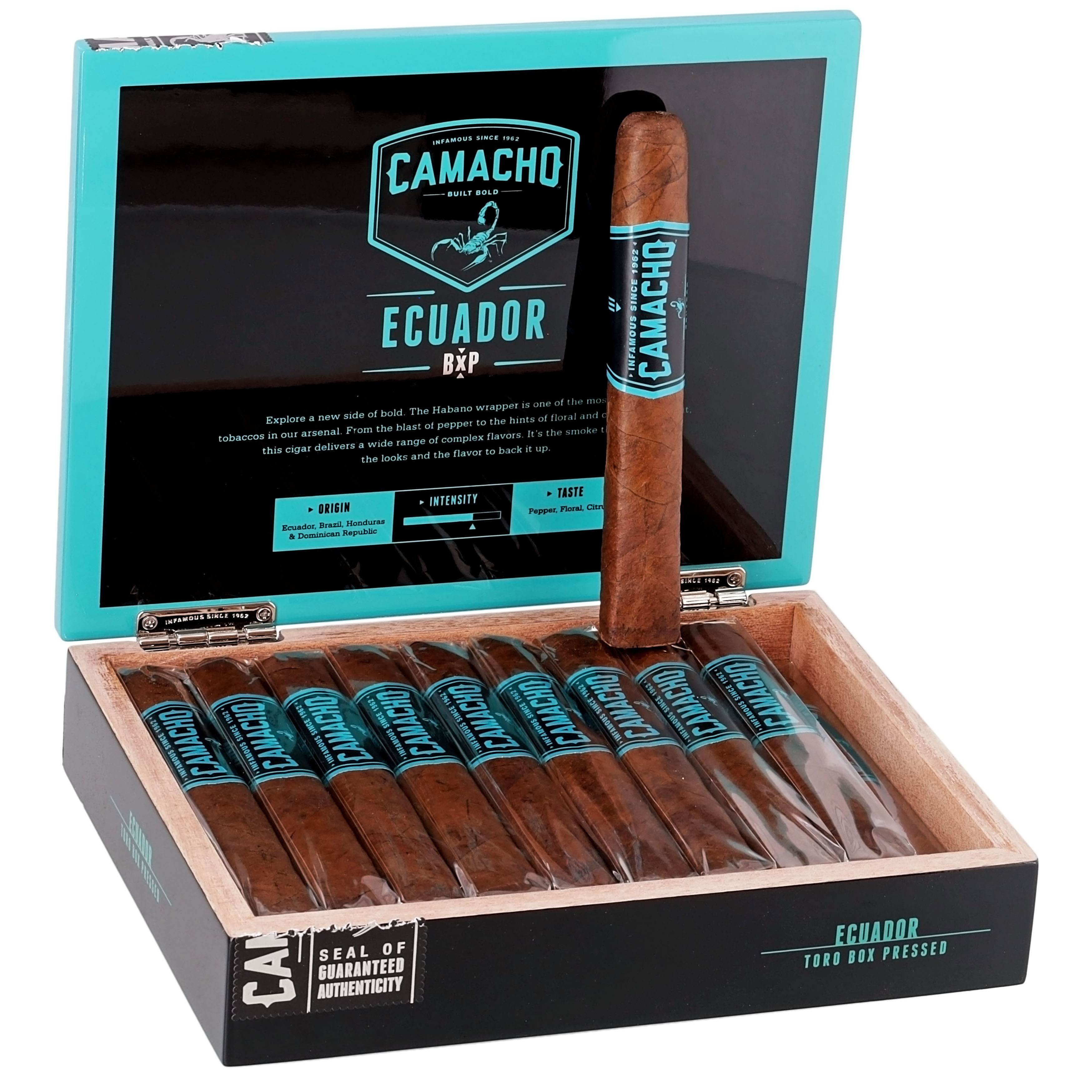 panama jack pipe tobacco Camacho Ecuador BXP Toro 6