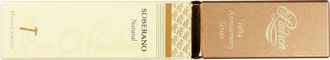 Padron 1964 Anniversary Soberano Natural 5  * 52
