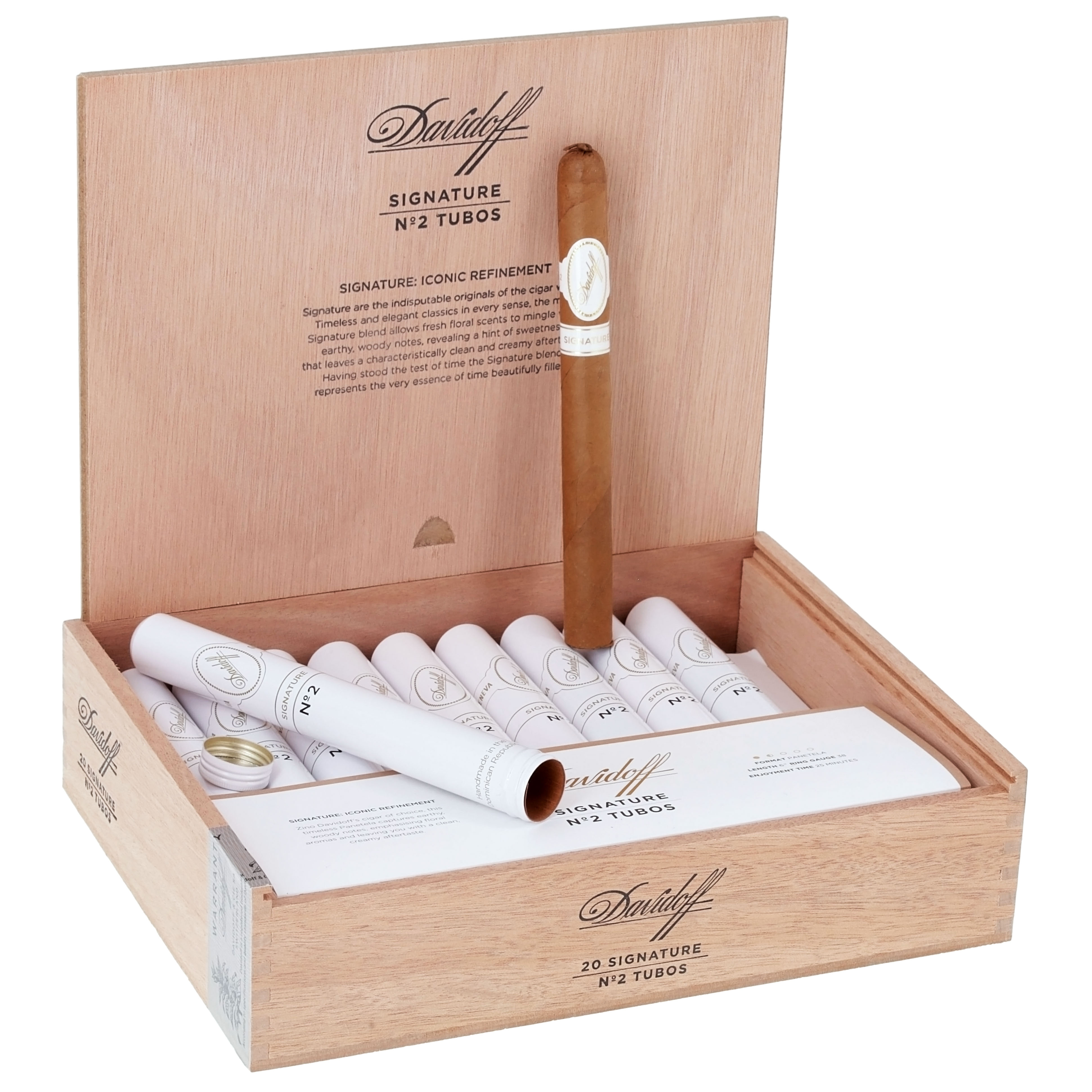 Davidoff Signature No. 2 Tubos 6