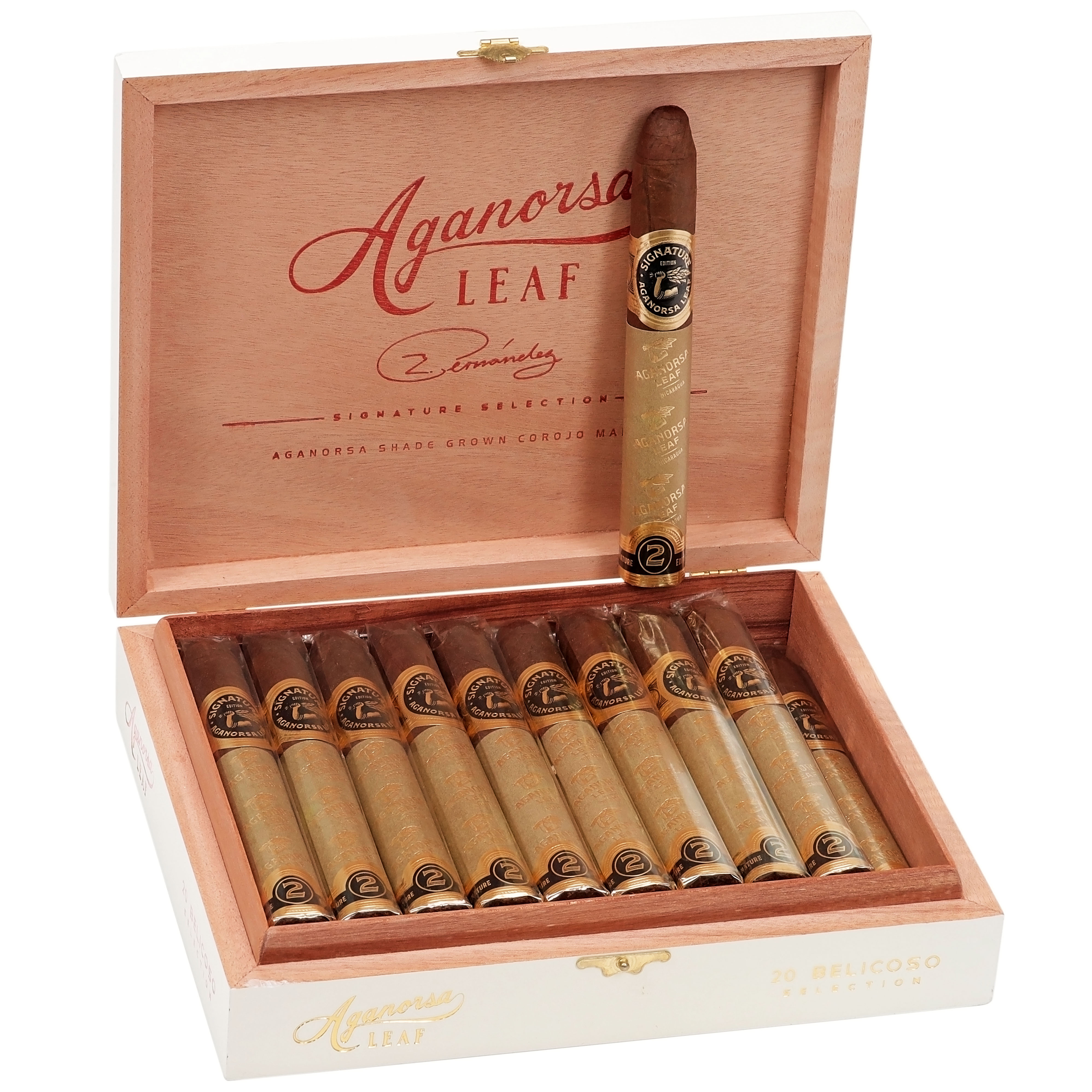 Aganorsa Leaf Signature Selection Maduro Belicoso 6