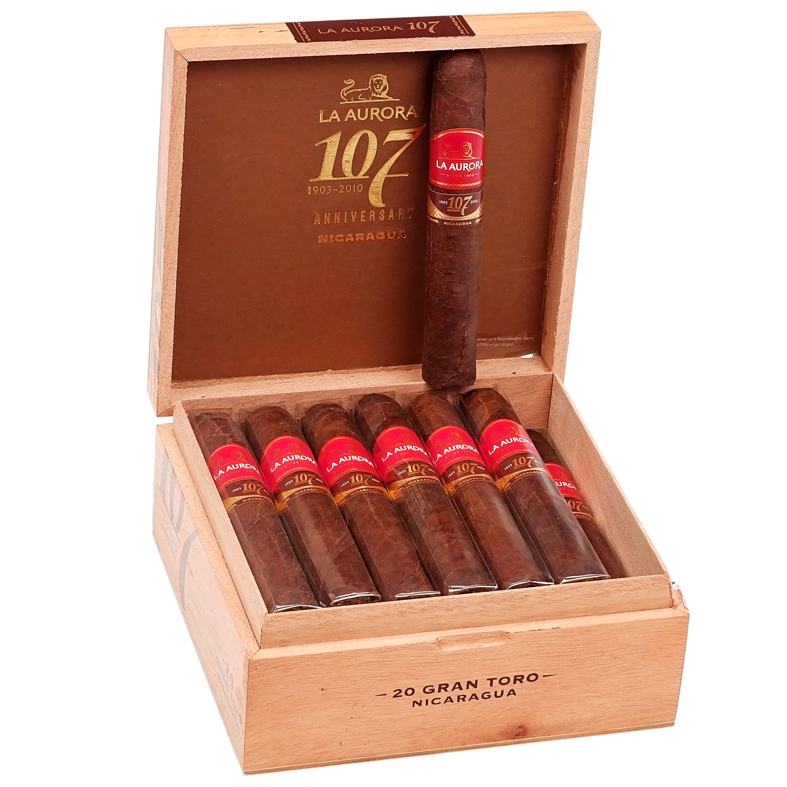 La Aurora 107 Nicaragua Gran Toro 6