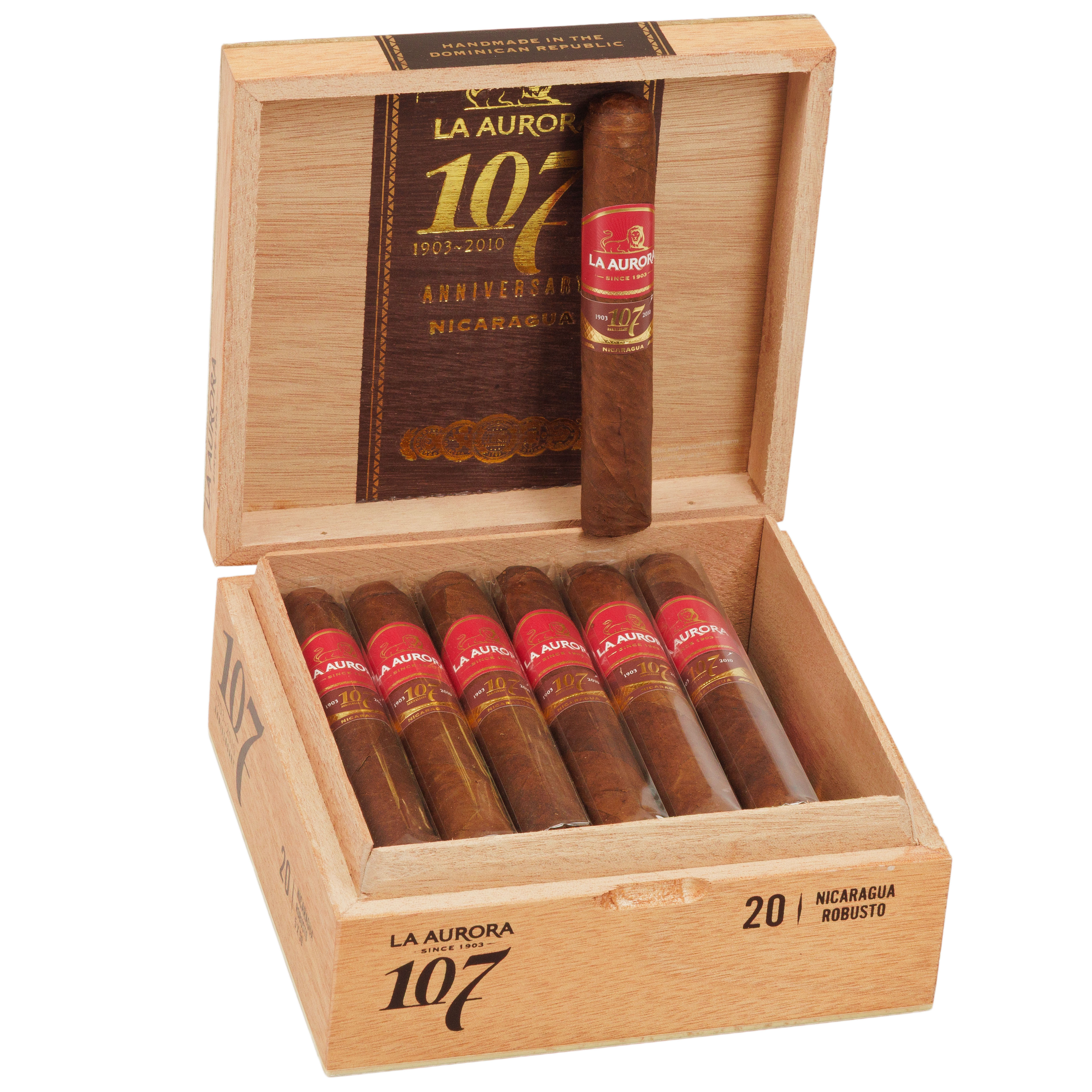 La Aurora 107 Nicaragua Robusto 5