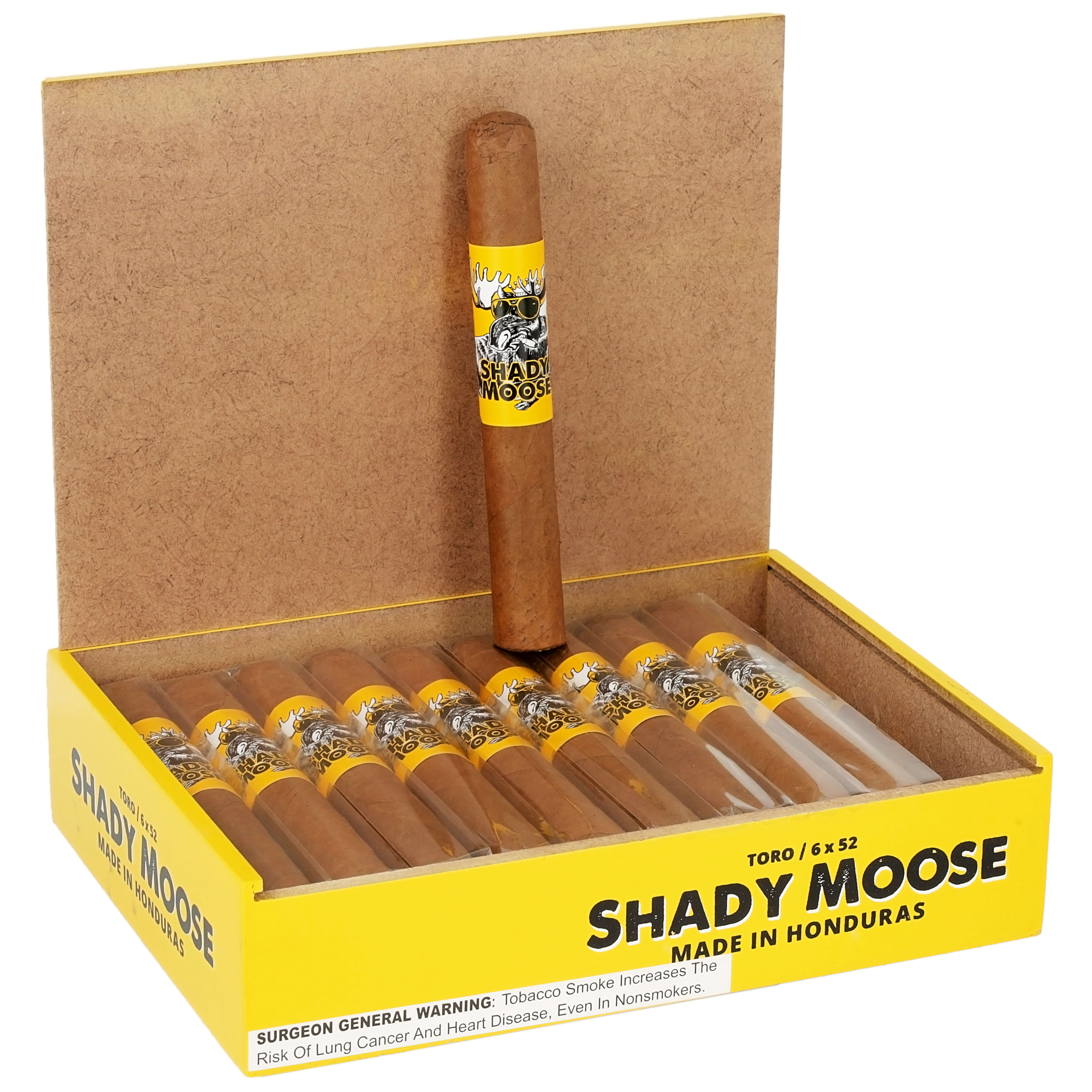 moose cigarettes Chillin' Moose Shady Moose Toro 6