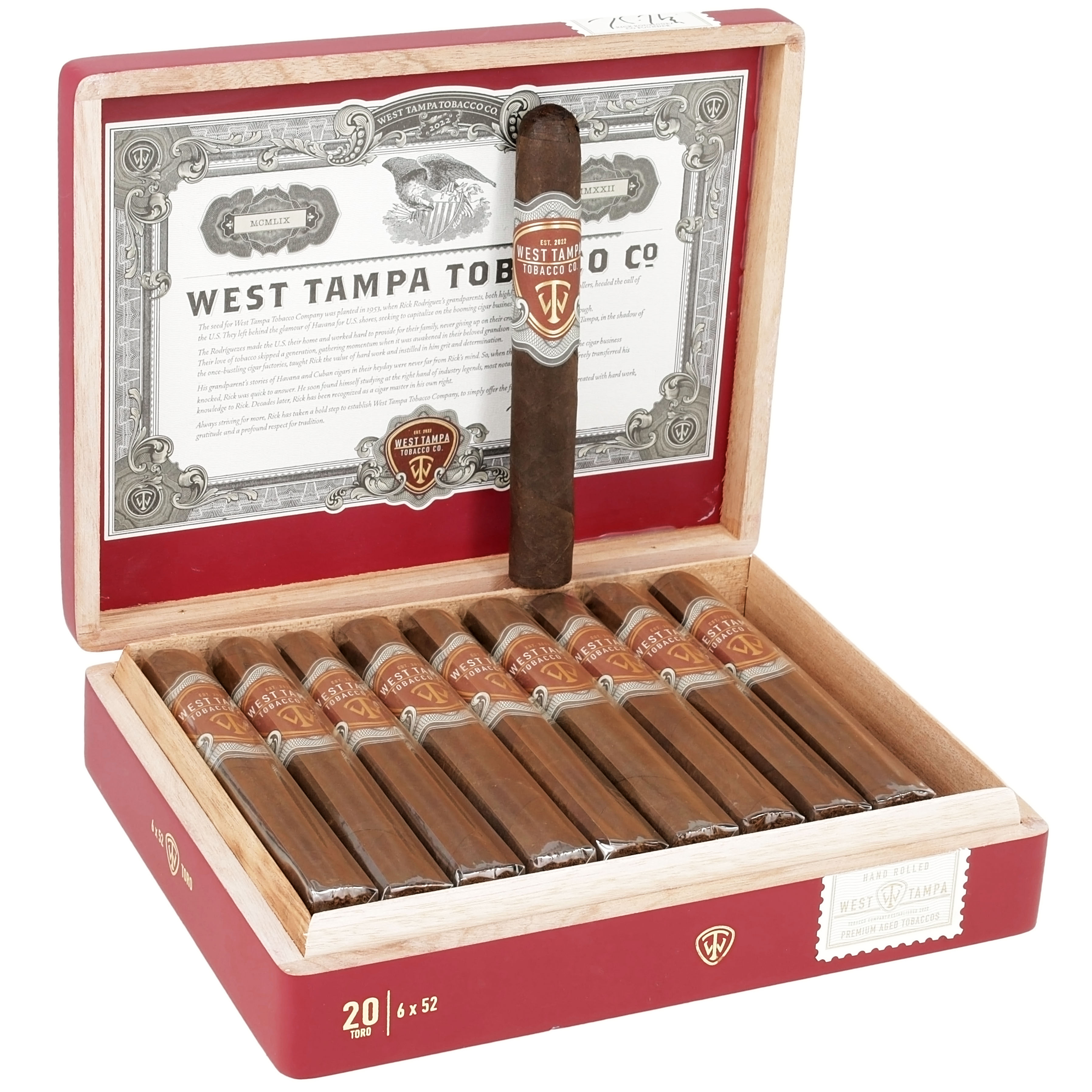 west tampa tobacco company West Tampa Tobacco Company Red Toro 6