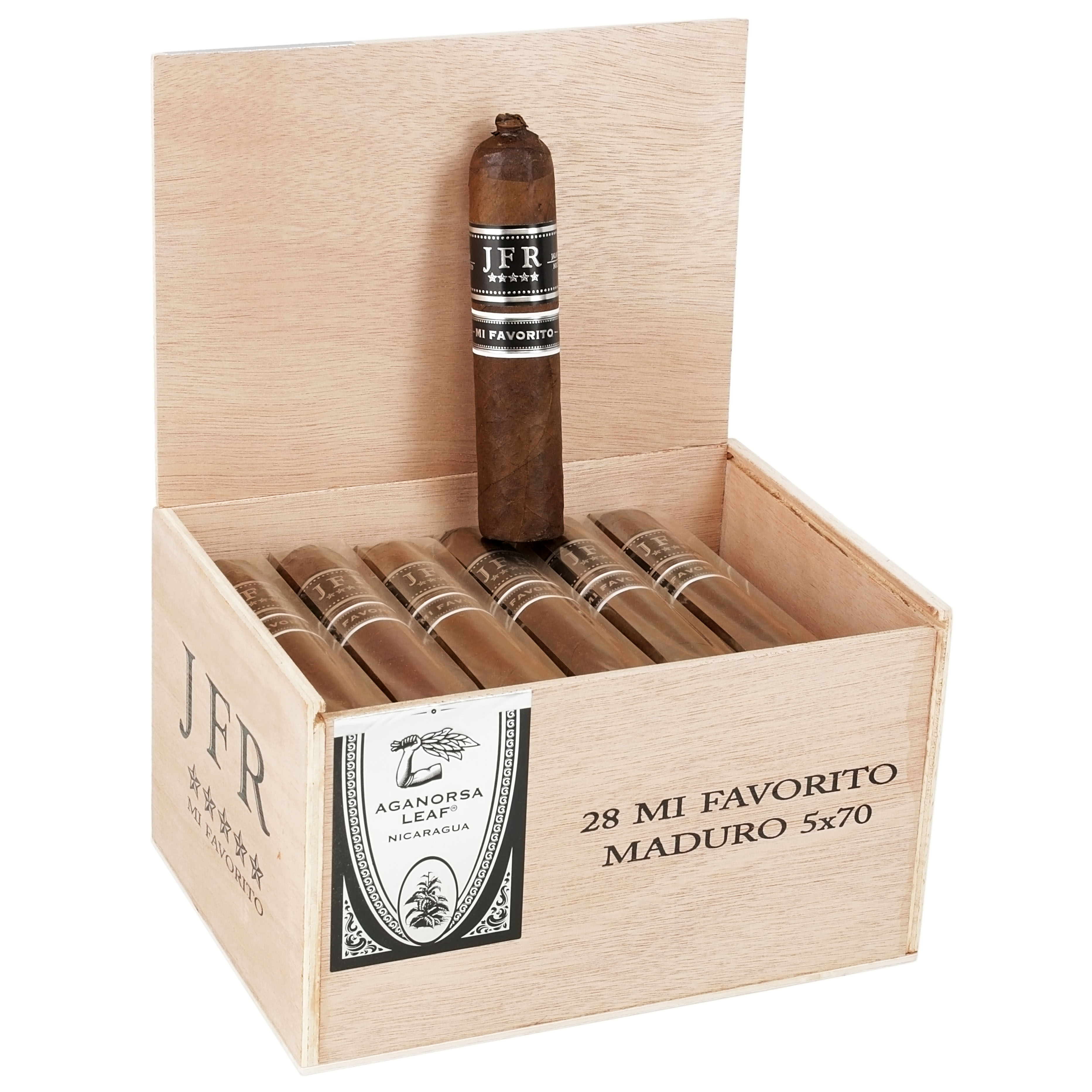 JFR MI FAVORITO MADURO 5/70 PIGTAIL.28 CT BOX