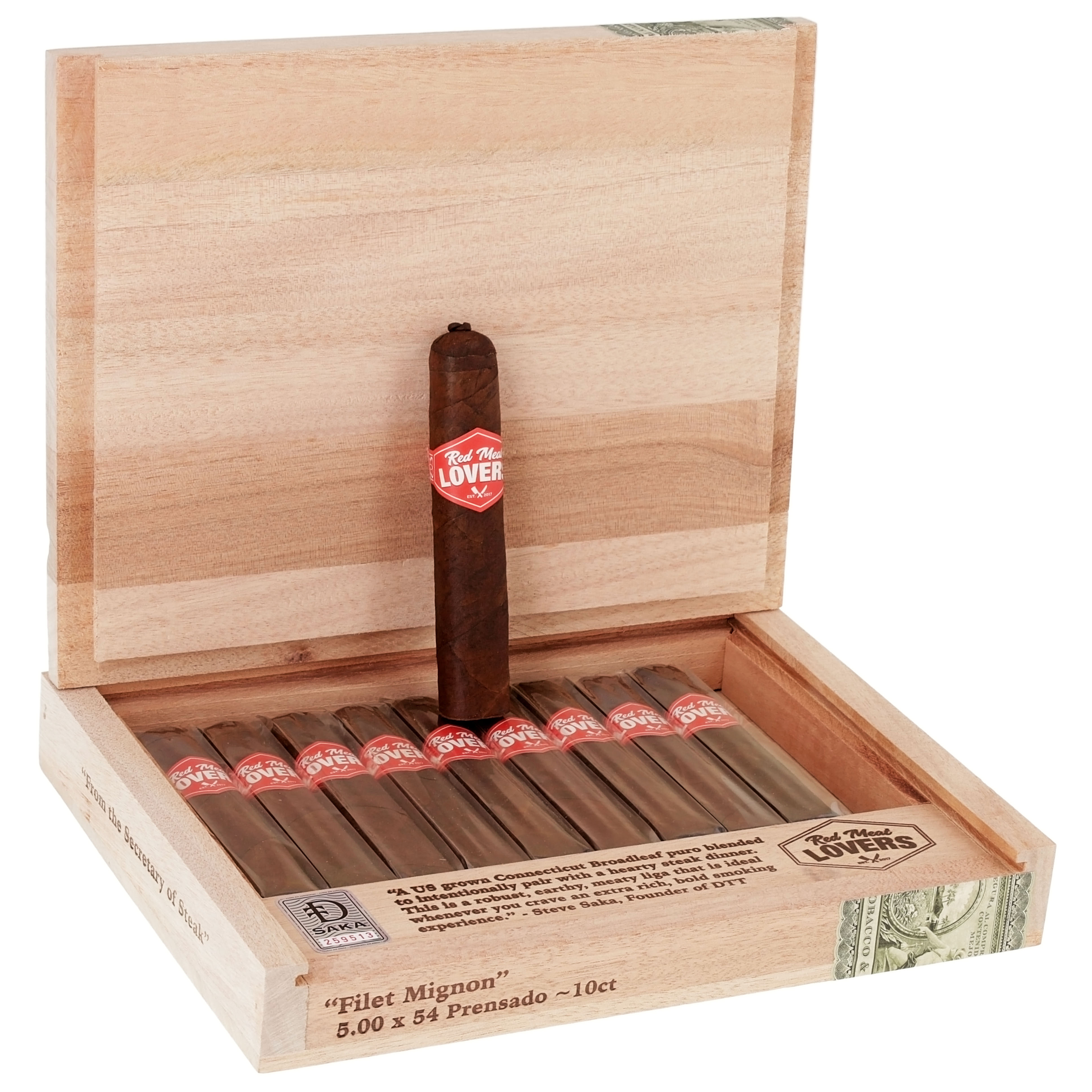 mea tobacco Red Meat Lovers by Dunbarton Filet Mignon 5