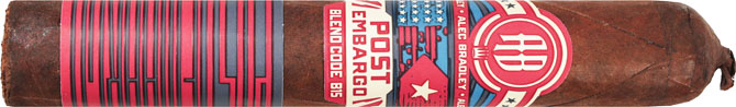 Alec Bradley Post Embargo Blend Code B15 Robusto 5 * 52