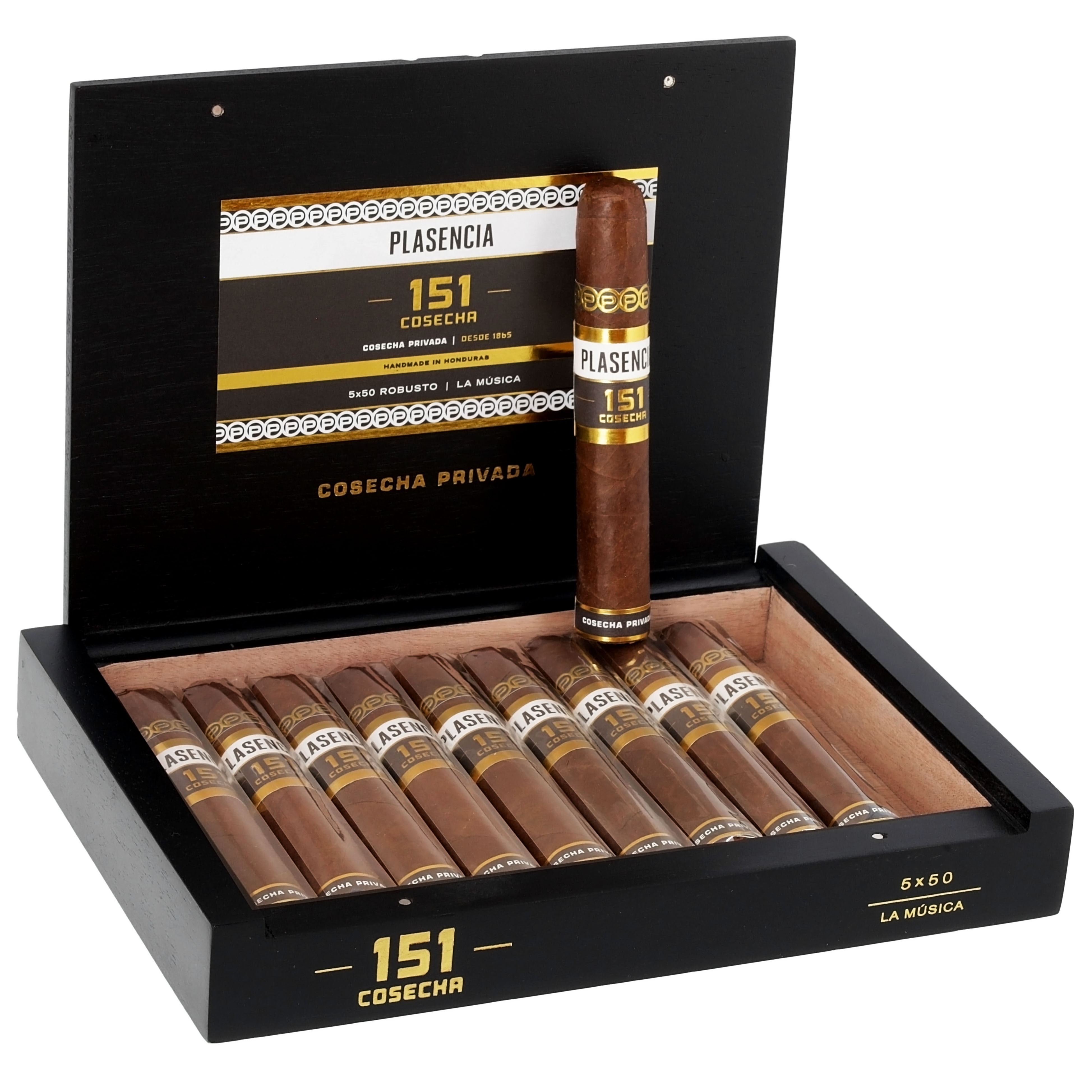 PLASENCIA COSECHA 151 LA MUSICA ROBUSTO 10 CT BOX