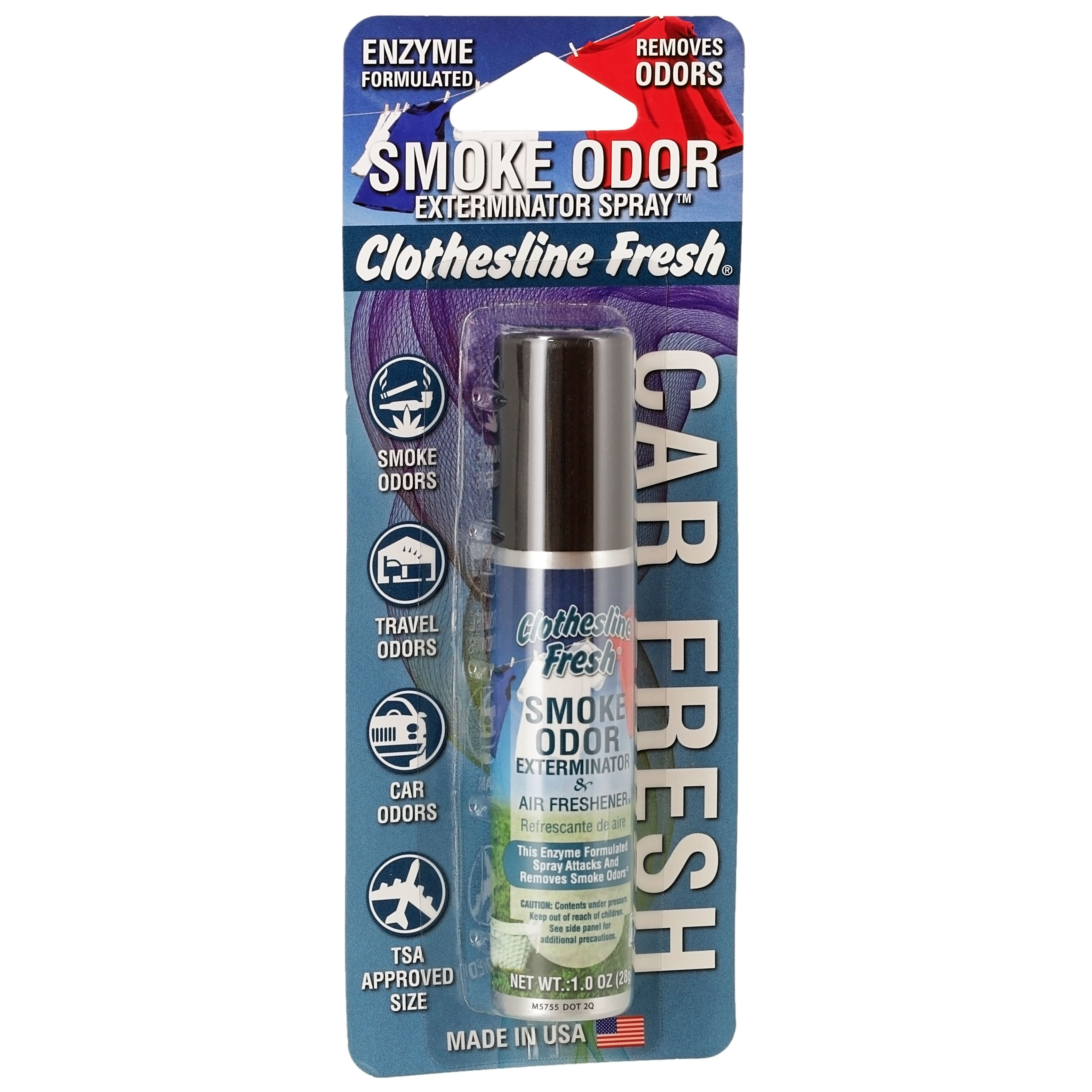 spray that gets rid of cigarette smell Smoke Odor Exterminator 1oz Mini Spray