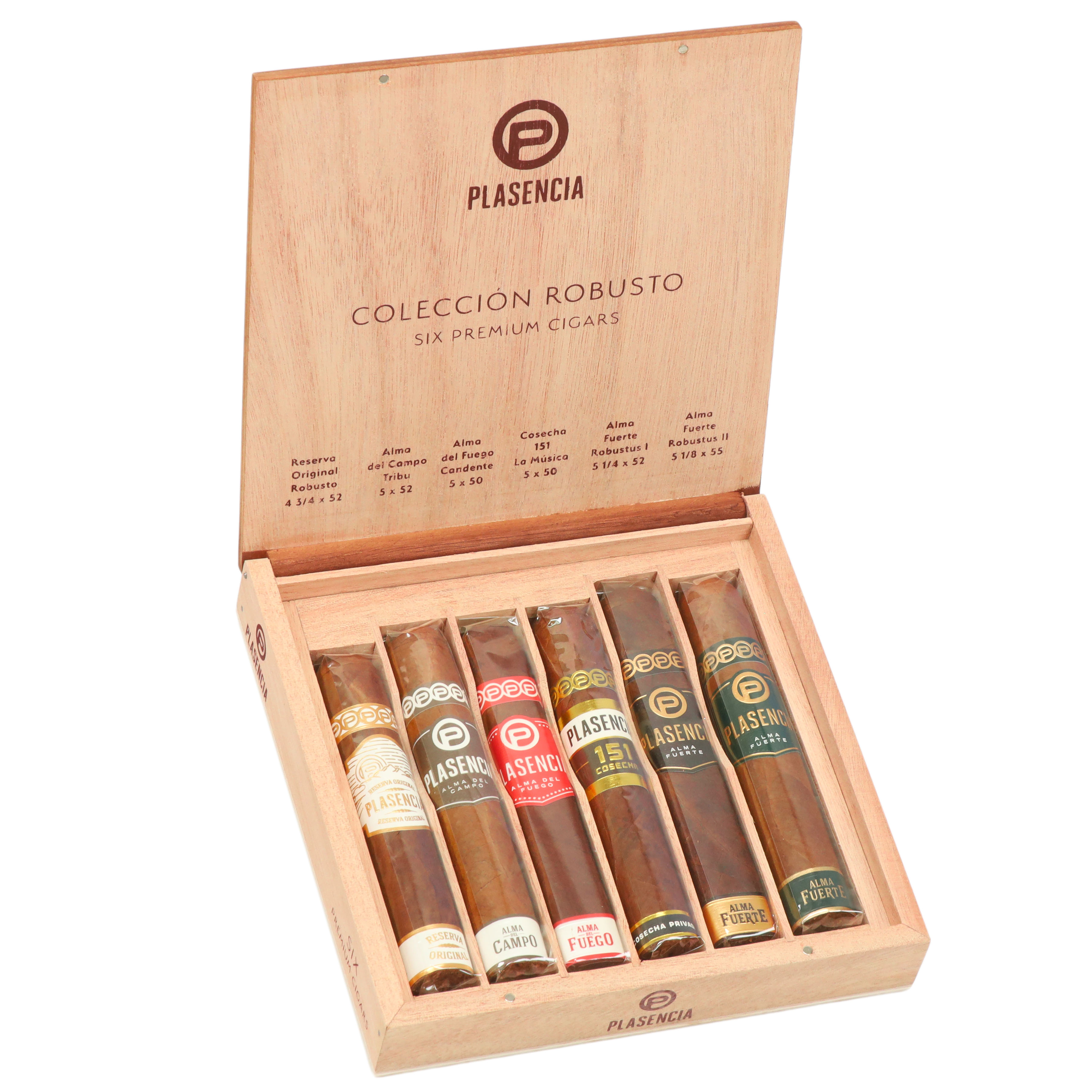 Plasencia Robusto Collection 6-Cigar Sampler