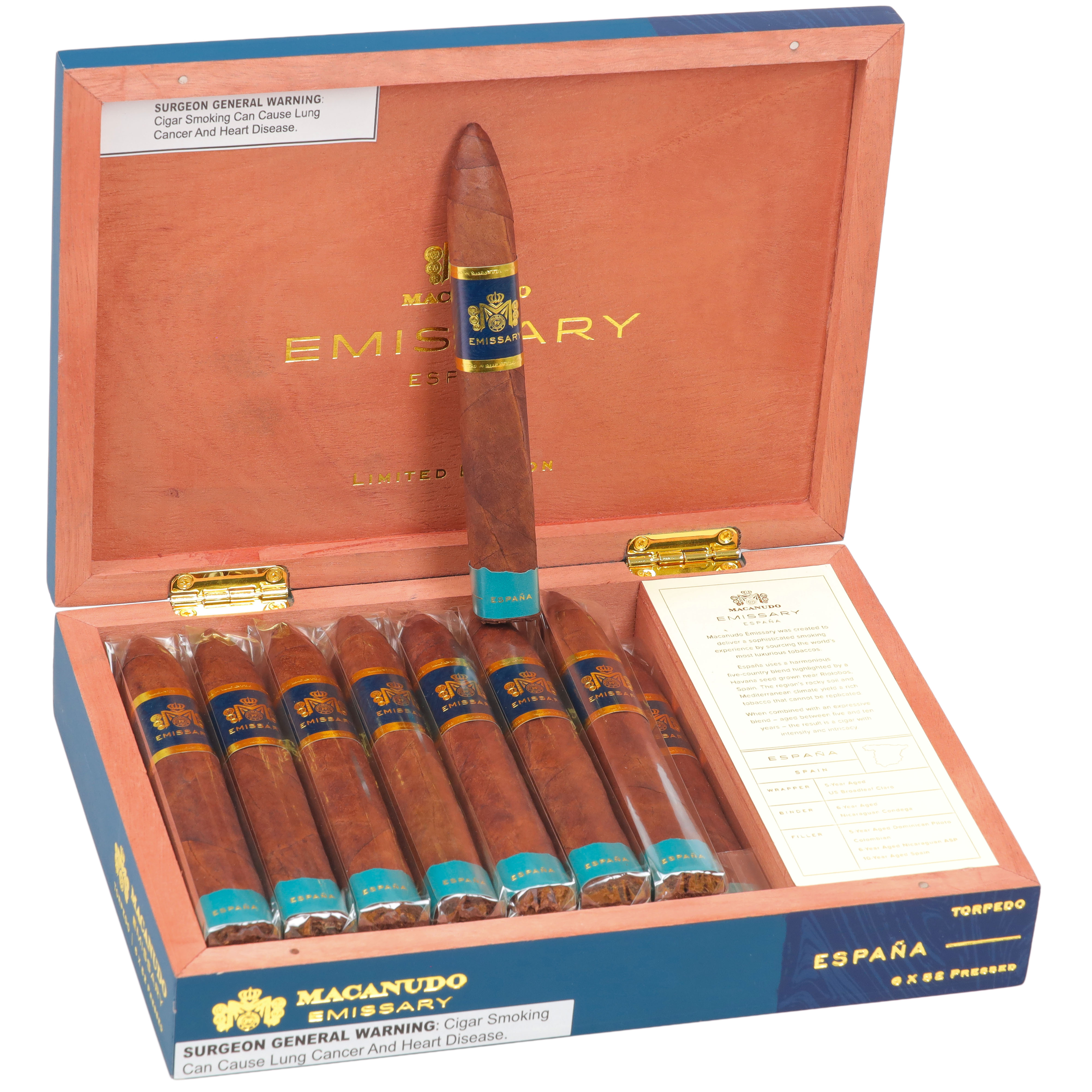 Macanudo Emissary Espana Torpedo 6