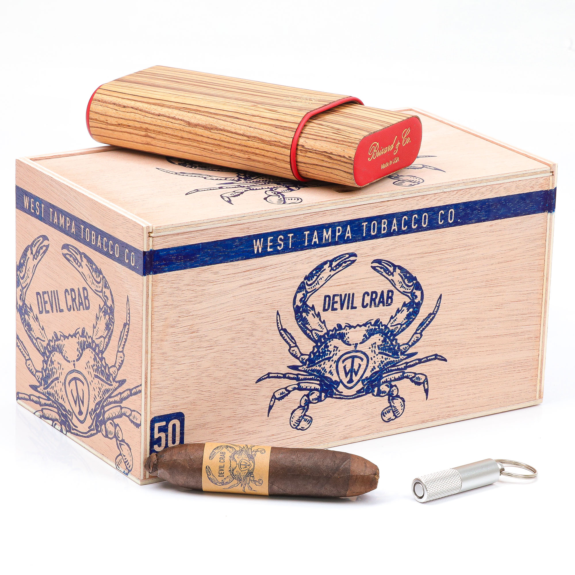 west tampa tobacco devil crab West Tampa Tobacco Company Devil Crab Figurado Pig Tail 4