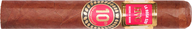 HVC La Rosa 520 10th Aniversario Originales 51/4 * 54